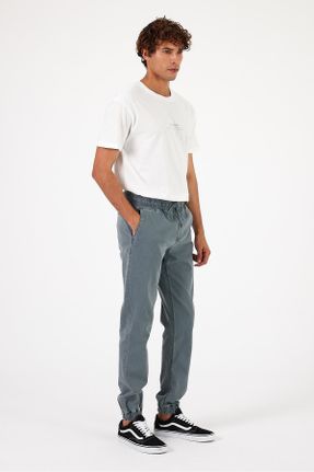 شلوار جین طوسی مردانه فاق بلند جین استاندارد کد 834254159