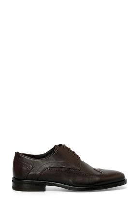 کفش کلاسیک قهوه ای مردانه پاشنه کوتاه ( 4 - 1 cm ) پاشنه ساده کد 794521474