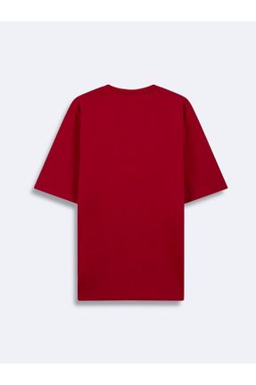 تی شرت قرمز مردانه رگولار کد 835987725