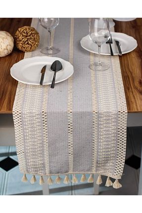 رومیزی طوسی پنبه ای Tropikhome - کد 631355938