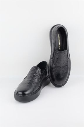 کفش کژوال مشکی مردانه پاشنه کوتاه ( 4 - 1 cm ) پاشنه ساده کد 735993581