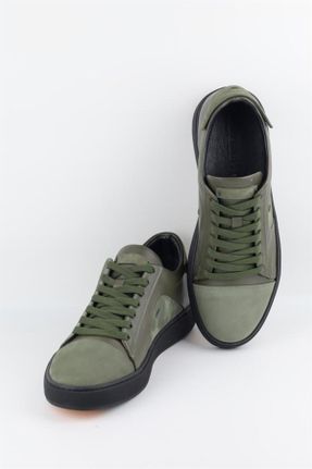 کفش کژوال خاکی مردانه پاشنه کوتاه ( 4 - 1 cm ) پاشنه ساده کد 735993760