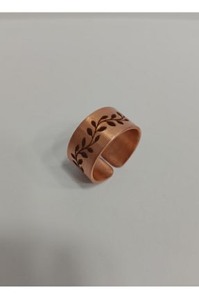 انگشتر جواهر رنگی زنانه فلزی EldenEveBakır - کد 836181167