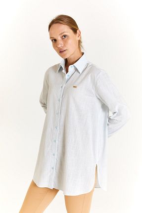 پیراهن حجاب آبی زنانه رگولار U.S. Polo Assn. - کد 836217979
