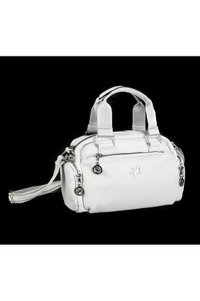 کیف دوشی سفید زنانه پارچه ای Nas Bag - کد 836216790