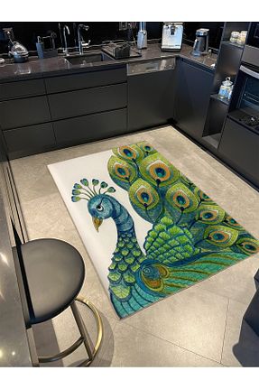 فرش رنگی قابل شستشو Rugs Modern Halı - کد 836243680