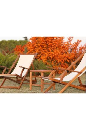 تخت آفتابگیر بژ Bahçeci - کد 67653108