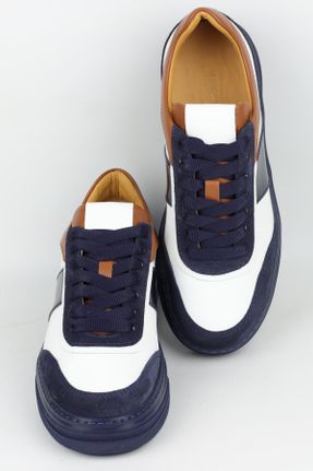 کفش کژوال سفید مردانه پاشنه کوتاه ( 4 - 1 cm ) پاشنه ساده کد 836319135
