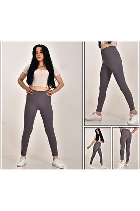 ساق شلواری طوسی زنانه بافت Ressome - کد 835162387