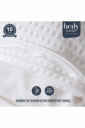 محافظ بالش سفید بامبو BEDY GUARD - کد 779753232