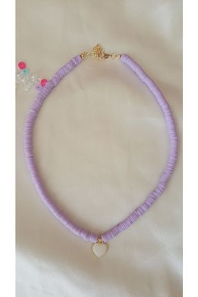 گردنبند جواهر بنفش زنانه Galibarda - کد 304064967