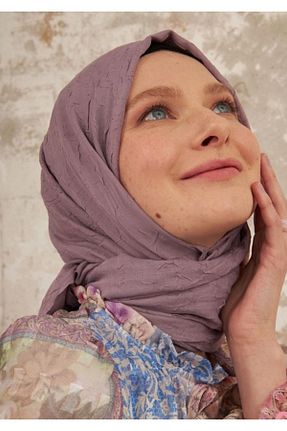 شال صورتی زنانه پنبه ای HAR-UM Ticaret - کد 367752643