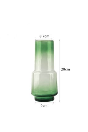 گلدان سبز شیشه کد 836528825