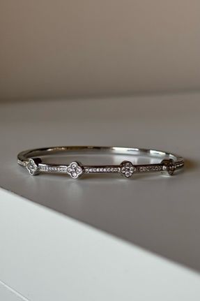 دستبند جواهر زنانه روکش طلا کد 836530555