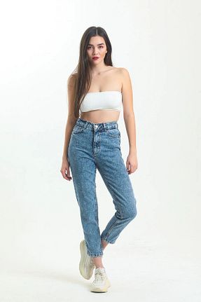 شلوار جین آبی زنانه پاچه تنگ dressmix - کد 832934769