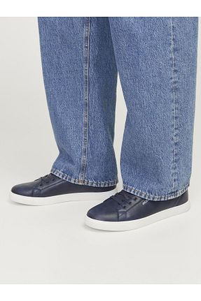 کفش اسنیکر سرمه ای مردانه بدون بند Jack & Jones - کد 803864841