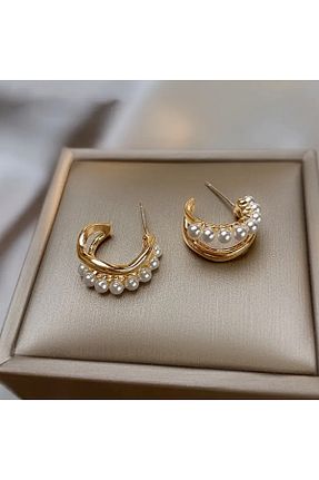 گوشواره جواهر طلائی کد 836629339