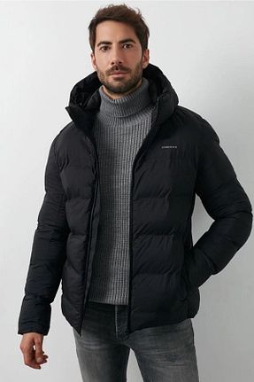 کاپشن مشکی مردانه رگولار Lumberjack - کد 33015642