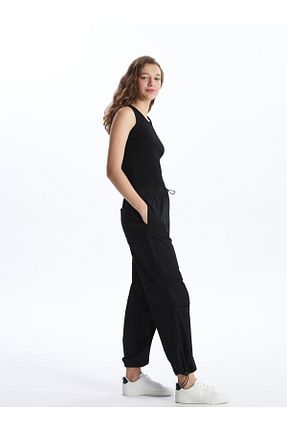 شلوار طوسی زنانه پارچه LC Waikiki - کد 816890475