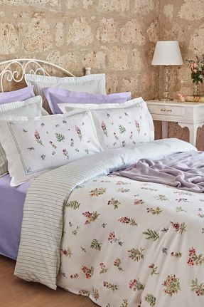 روتختی دونفره بنفش پنبه ای Karaca Home - کد 836364220