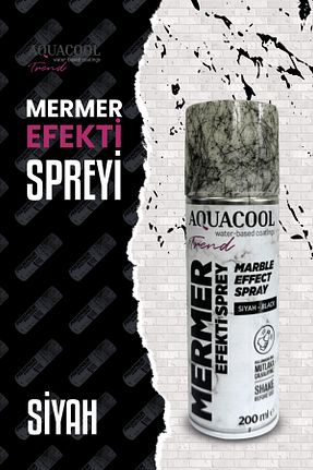 رنگ اسپری مشکی Aquacool Trend - کد 836344304