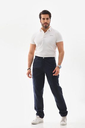 شلوار اسپرت سرمه ای مردانه استات HİTCH - کد 836385292