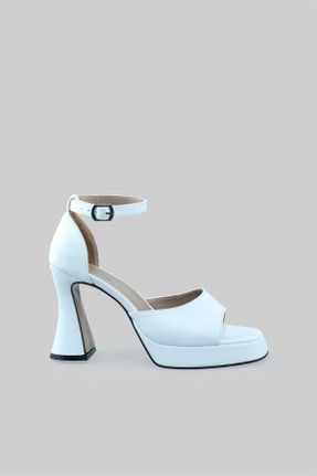 کفش استایلتو سفید پاشنه بلند ( +10 cm) کد 673741980