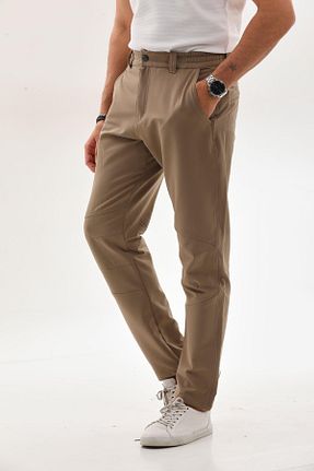 شلوار بژ مردانه پارچه HİTCH - کد 836497790