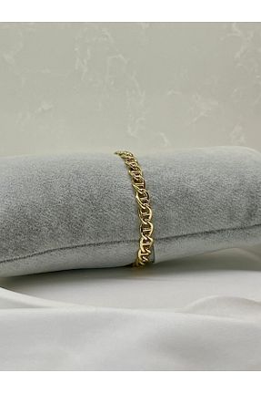 دستبند استیل (فولاد) طلائی زنانه استیل ضد زنگ Aksesuar - کد 834529440