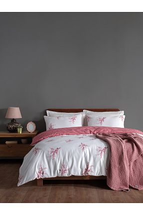 روتختی دونفره صورتی پنبه ای BED LİNE - کد 836486498