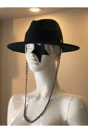 کلاه مشکی زنانه پنبه ای DESS DESIGN - کد 360727123