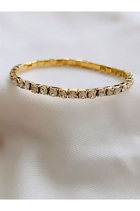 دستبند جواهر طلائی زنانه فلزی VNS Accessories - کد 814649401