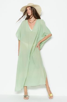 لباس ساحلی سبز زنانه کد 690838805