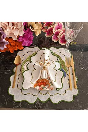 سرویس آمریکائی سبز مستطیل LASETU - کد 836556797