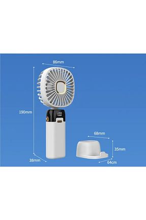 پنکه سفید Mini Fan Tastech - کد 835442271