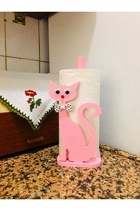 جا دستمال کاغذی صورتی BA1HOME - کد 692345086