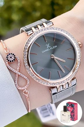 ساعت مچی صورتی زنانه 36-40 میلی متر Daniel Klein - کد 836486608