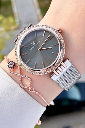 ساعت مچی صورتی زنانه 36-40 میلی متر Daniel Klein - کد 836486608