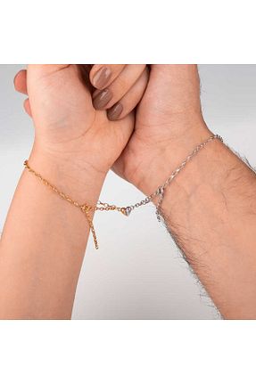 دستبند نقره رنگی زنانه 925 عیار Genel Markalar - کد 836440586