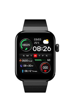 ساعت هوشمند مشکی گارانتی وارد کننده Xiaomi - کد 735162633