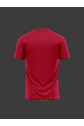 تی شرت قرمز مردانه رگولار پنبه (نخی) کد 829183719
