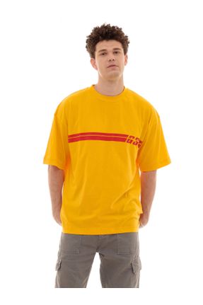 تی شرت زرد مردانه کد 658149895