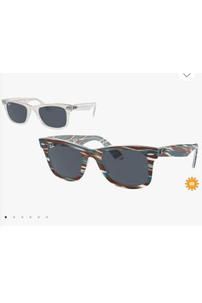 عینک آفتابی مشکی زنانه UV400 Ray-Ban - کد 836384018