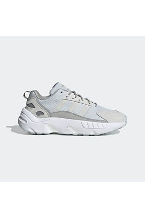 کفش اسنیکر طوسی مردانه بند دار adidas - کد 316613591