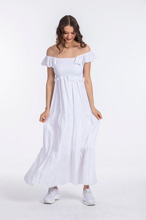 لباس سفید زنانه بافتنی Pitti - کد 42802749
