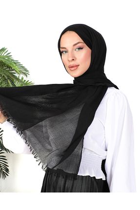 شال مشکی زنانه پنبه ای Golden Rose - کد 836520685