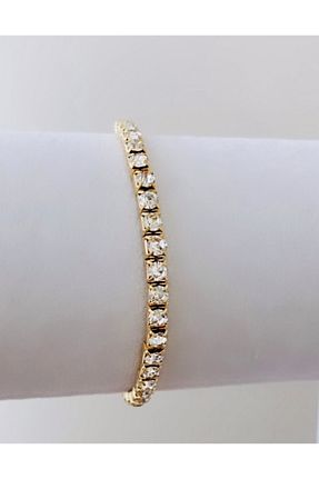 دستبند جواهر طلائی زنانه فلزی VNS Accessories - کد 814649401