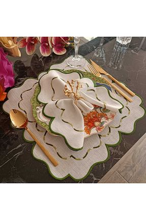 سرویس آمریکائی سبز مستطیل LASETU - کد 836556630