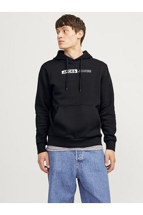 پلیور مشکی مردانه ساده Jack & Jones - کد 799958935