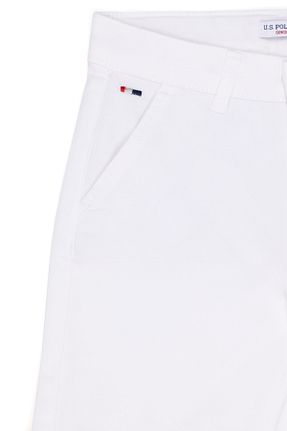 شلوارک و برمودا سفید بچه گانه Straight U.S. Polo Assn. - کد 835674234